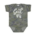 thumbnail image 1 of Inktastic Tractor Girl Girls Baby Bodysuit, 1 of 5