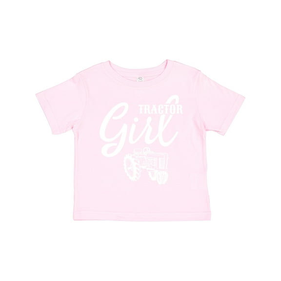 Inktastic Tractor Girl Girls Toddler T-Shirt