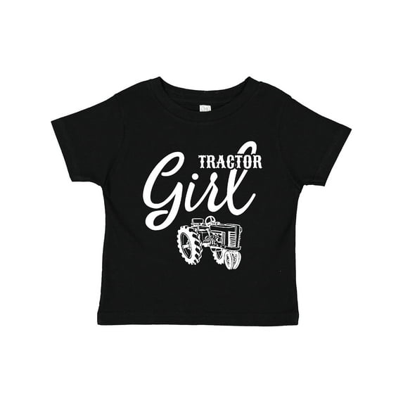 Inktastic Tractor Girl Girls Toddler T-Shirt