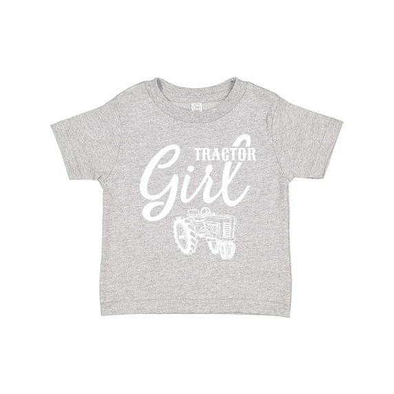 Inktastic Tractor Girl Girls Toddler T-Shirt