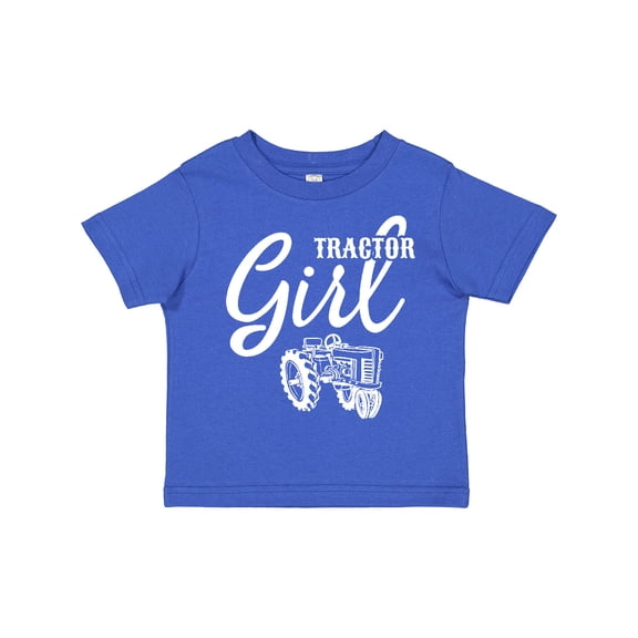 Inktastic Tractor Girl Girls Toddler T-Shirt