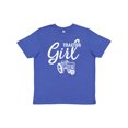 thumbnail image 1 of Inktastic Tractor Girl Youth T-Shirt, 1 of 5