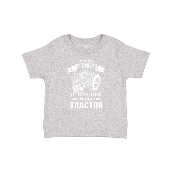 Inktastic Tractor Woman Girls Baby T-Shirt