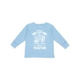 thumbnail image 1 of Inktastic Tractor Woman Girls Long Sleeve Toddler T-Shirt, 1 of 5