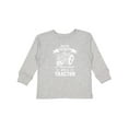 thumbnail image 1 of Inktastic Tractor Woman Girls Long Sleeve Toddler T-Shirt, 1 of 5