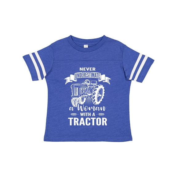 Inktastic Tractor Woman Girls Toddler T-Shirt