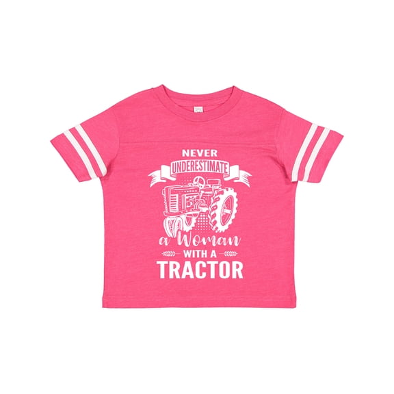 Inktastic Tractor Woman Girls Toddler T-Shirt