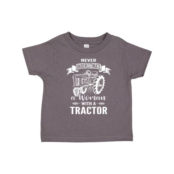 Inktastic Tractor Woman Girls Toddler T-Shirt