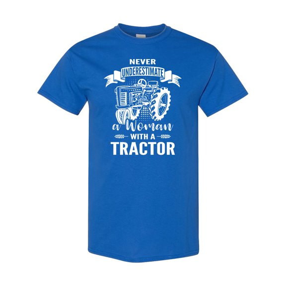 Inktastic Tractor Woman T-Shirt
