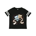 thumbnail image 1 of Inktastic Tragedy and Comedy Stage Masks Boys or Girls Toddler T-Shirt, 1 of 5