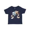 thumbnail image 1 of Inktastic Tragedy and Comedy Stage Masks Boys or Girls Toddler T-Shirt, 1 of 5