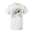 thumbnail image 1 of Inktastic Tragedy and Comedy Stage Masks T-Shirt, 1 of 5