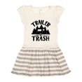 thumbnail image 1 of Inktastic Trailer Trash- Camping Humor Gift Toddler Girl Dress, 1 of 4