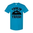 thumbnail image 1 of Inktastic Trailer Trash Camping Humor T-Shirt, 1 of 5