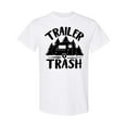thumbnail image 1 of Inktastic Trailer Trash Camping Humor T-Shirt, 1 of 5