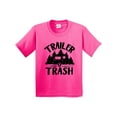 thumbnail image 1 of Inktastic Trailer Trash Camping Humor Youth T-Shirt, 1 of 5