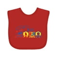 thumbnail image 1 of Inktastic Train Big Bro Boys Baby Bib, 1 of 4