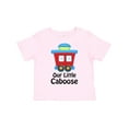 thumbnail image 1 of Inktastic Train Our Little Caboose New Baby Boys or Girls Toddler T-Shirt, 1 of 5