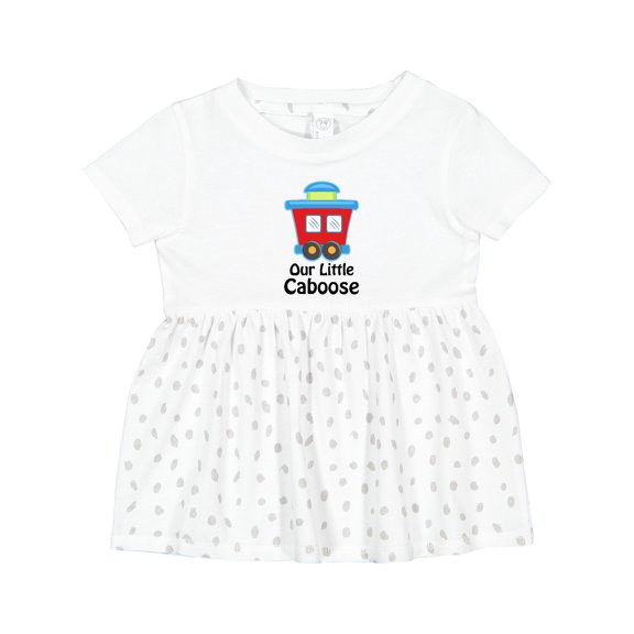 Inktastic Train Our Little Caboose New Baby Girls Baby Dress