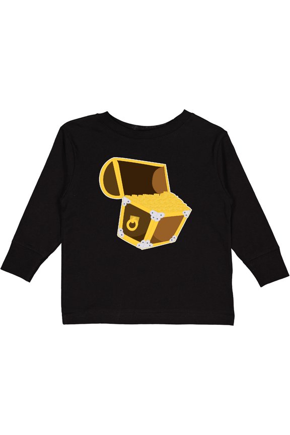 Treasure chest Boys or Girls Long Sleeve Toddler T-Shirt