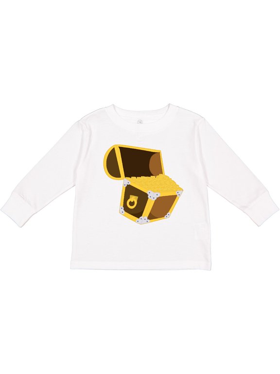 Treasure chest Boys or Girls Long Sleeve Toddler T-Shirt