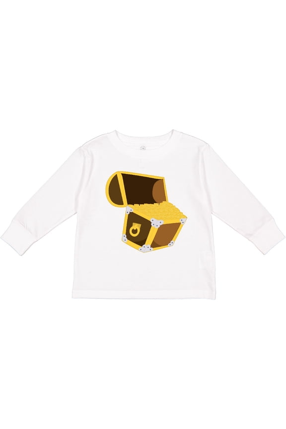 Treasure chest Boys or Girls Long Sleeve Toddler T-Shirt