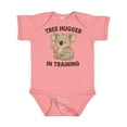 thumbnail image 1 of Inktastic Tree Hugger in Training Cute Koala Boys or Girls Baby Bodysuit, 1 of 5