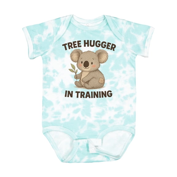 Inktastic Tree Hugger in Training Cute Koala Boys or Girls Baby Bodysuit