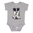 thumbnail image 1 of Inktastic Tri-Color Border Collie Boys or Girls Baby Bodysuit, 1 of 5
