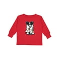 thumbnail image 1 of Inktastic Tri-color Border Collie Boys or Girls Long Sleeve Toddler T-Shirt, 1 of 5