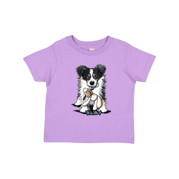 Inktastic Tri-Color Border Collie Boys or Girls Toddler T-Shirt