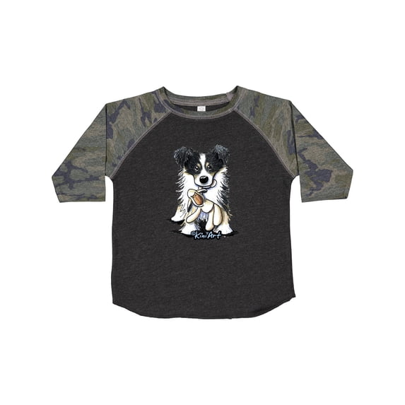 Inktastic Tri-Color Border Collie Boys or Girls Toddler T-Shirt