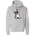 thumbnail image 1 of Inktastic Tri Color Corgi Adult Hoodie Sweatshirt, 1 of 4