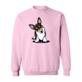 thumbnail image 1 of Inktastic Tri Color Corgi Adult Sweatshirt, 1 of 4