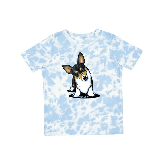 Inktastic Tri Color Corgi Boys or Girls Toddler T-Shirt