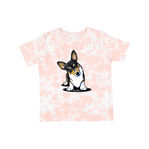 Inktastic Tri Color Corgi Boys or Girls Toddler T-Shirt
