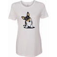 thumbnail image 1 of Inktastic Tri Color Corgi Women's T-Shirt, 1 of 5