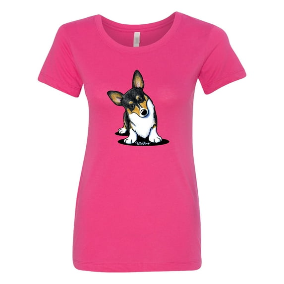 Inktastic Tri Color Corgi Women's T-Shirt