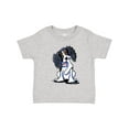 thumbnail image 1 of Inktastic Tri Color King Charles Spaniel Boys or Girls Toddler T-Shirt, 1 of 5