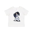 thumbnail image 1 of Inktastic Tri Color King Charles Spaniel Boys or Girls Toddler T-Shirt, 1 of 5