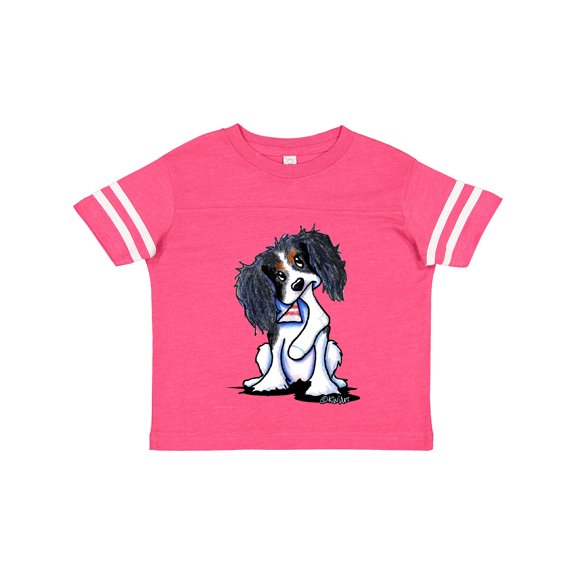 Inktastic Tri Color King Charles Spaniel Boys or Girls Toddler T-Shirt