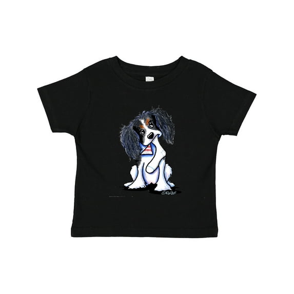 Inktastic Tri Color King Charles Spaniel Boys or Girls Toddler T-Shirt
