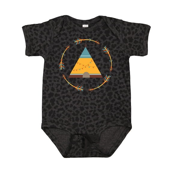 Inktastic Tribal Arrow Native Teepee Boys or Girls Baby Bodysuit