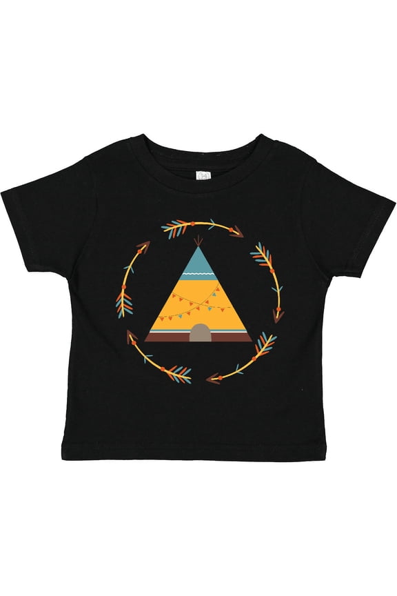 Tribal Arrow Native Teepee Boys or Girls Toddler T-Shirt