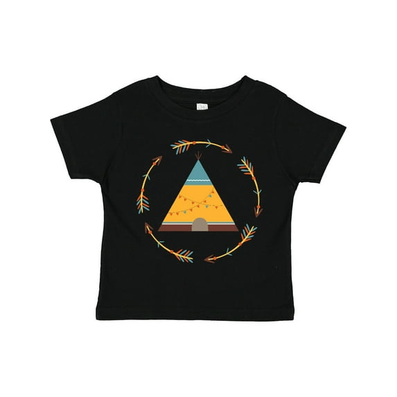 Inktastic Tribal Arrow Native Teepee Boys or Girls Toddler T-Shirt