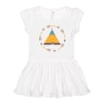 thumbnail image 1 of Inktastic Tribal Arrow Native Teepee Girls Toddler Dress, 1 of 5