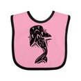 thumbnail image 1 of Inktastic Tribal Design Whale Shark Boys or Girls Baby Bib, 1 of 4