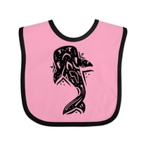 Inktastic Tribal Design Whale Shark Boys or Girls Baby Bib