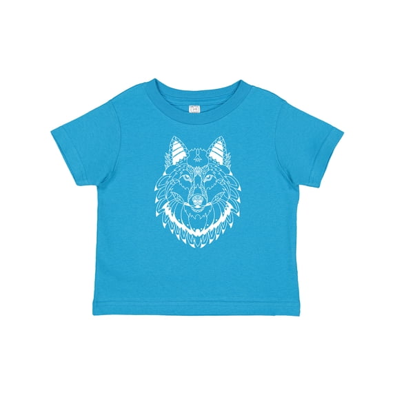 Inktastic Tribal Wolf Head Boys or Girls Baby T-Shirt