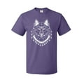 thumbnail image 1 of Inktastic Tribal Wolf Head T-Shirt, 1 of 5